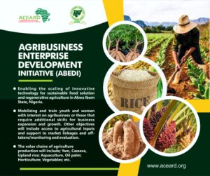 Read more about the article Agribusiness Enterprise Development Initiative (ABEDI)